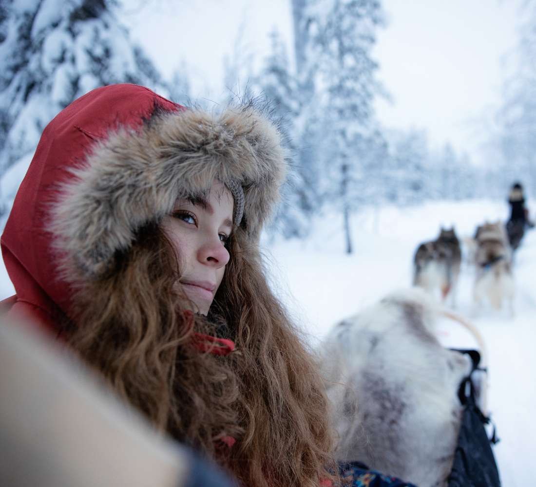 Ihania huskyelämyksiä Ruka-Kuusamossa