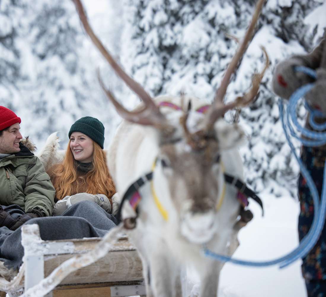 Poroajelulla, Lammintupa Winter Village